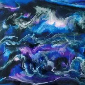 "Expansion" Resin Wall Art